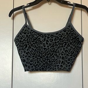 Leopard Print Crop Top